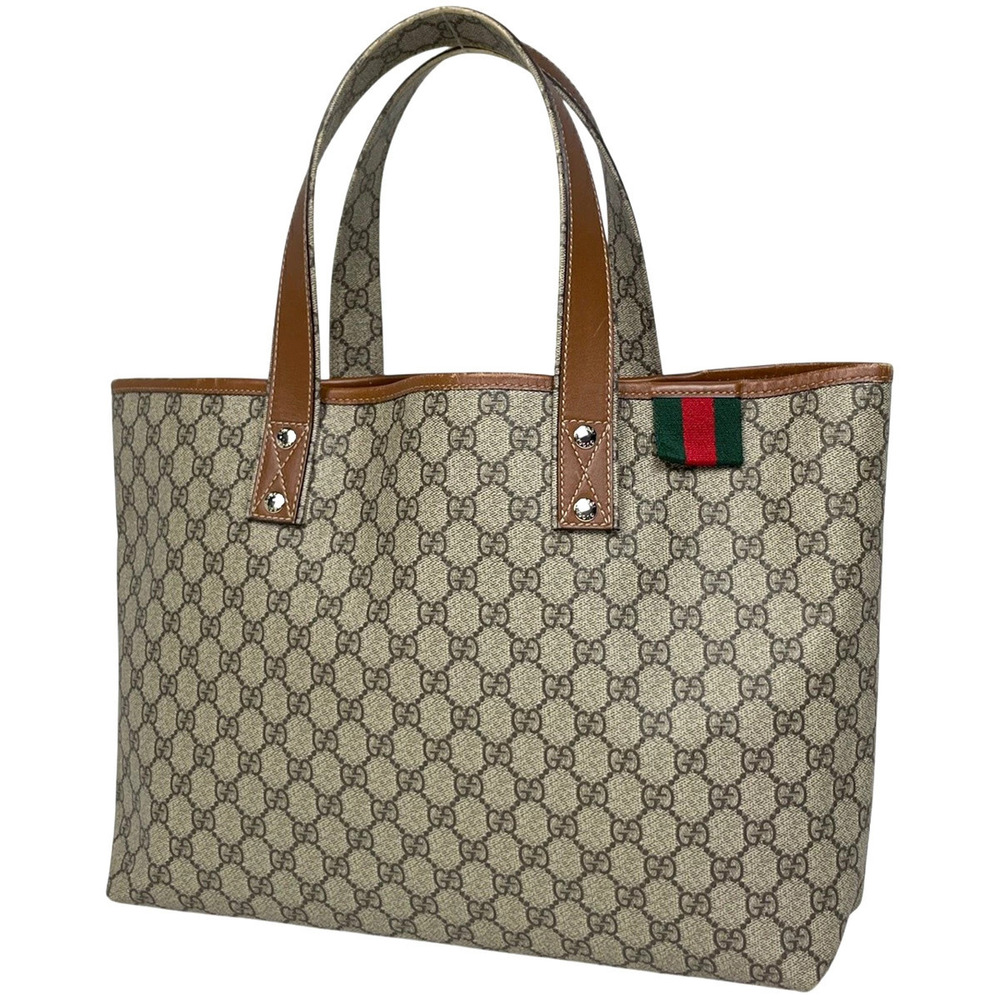 Gucci GG tote bag Sherry canvas Beige Cream brown